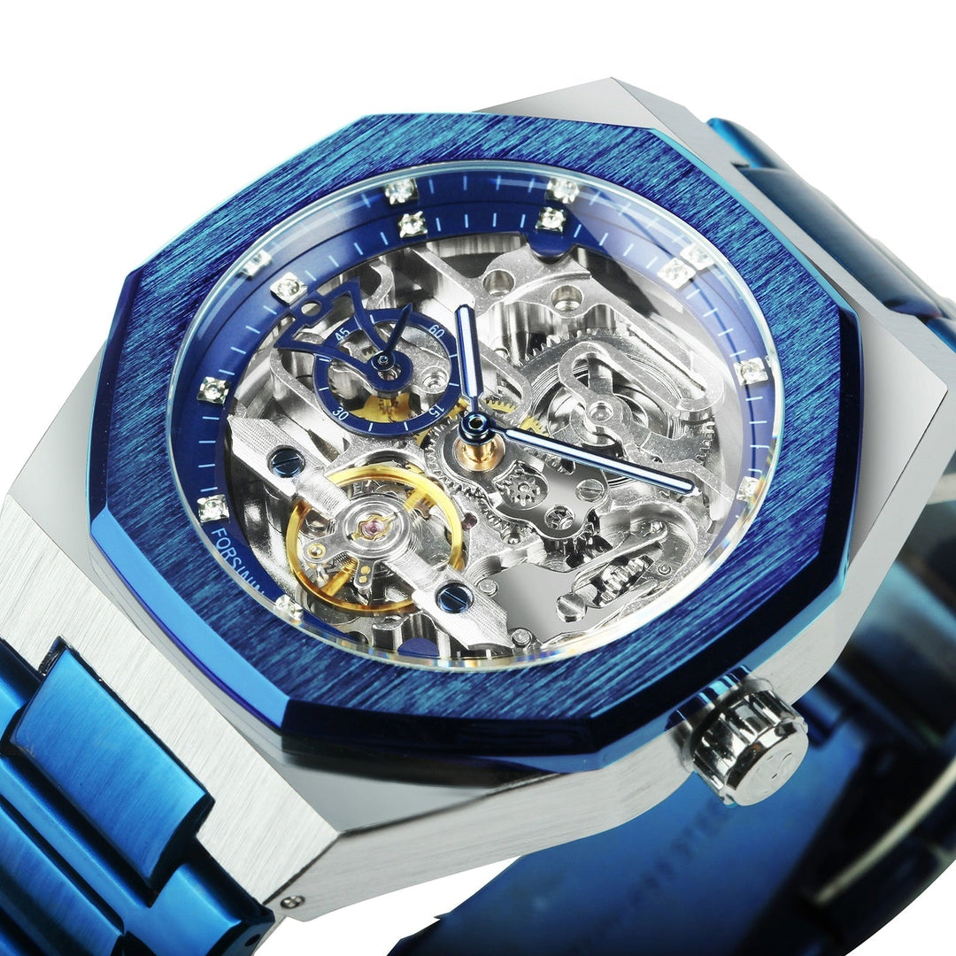 Karnz | Royale Skeleton Mechaniczny Zegarek Męski