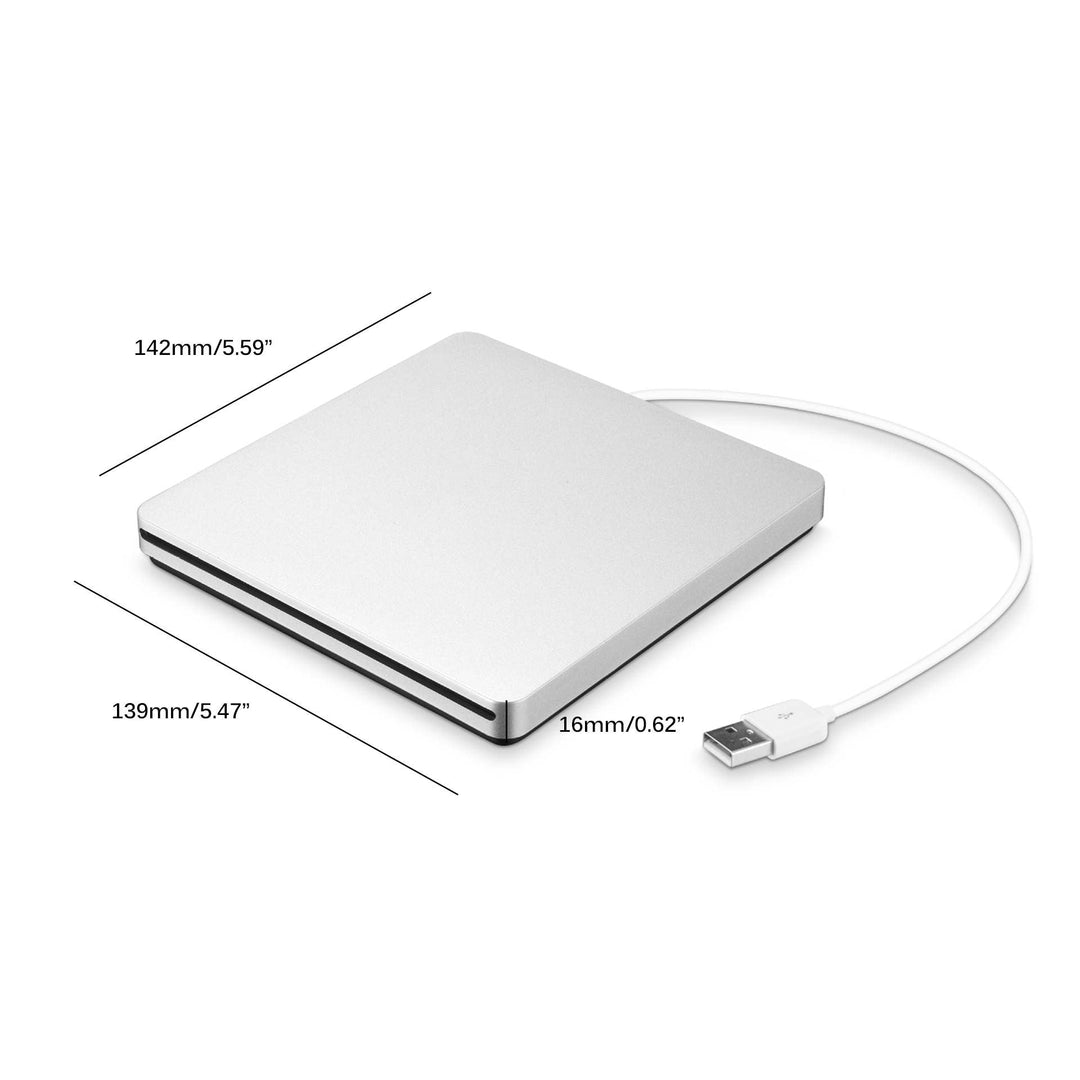 Karnz | Zewnętrzny nagrywarka DVD do napędów optycznych Przenośny dla MacBook Air