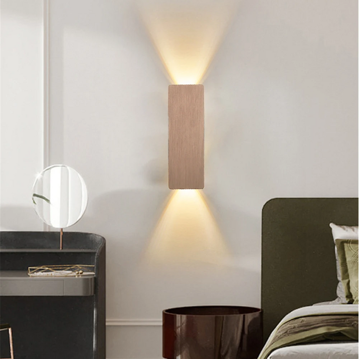 Nowoczesna Podwójna Oświetlona Lampa Ścienna