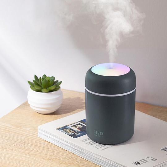 Sandsberg | Nano-atomizujący nawilżacz powietrza z dyfuzorem | Zimna mgła i aromat