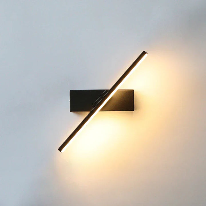 Karnz | AuroLite Regulowana Lampa Ścienna LED | 330° Obracana | Nowoczesny Design do Sypialni i Salonu | Aluminium