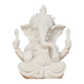 Heimdekoration Natur Sandstein Indische Ganesha Figur Religiöse Hindu Elefantengott Statuen Fengshui Elefantenkopf Buddha
