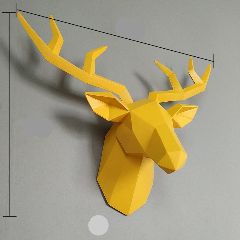 Figurka jelenia 3D w nowoczesnym designie i unikalnej formie
