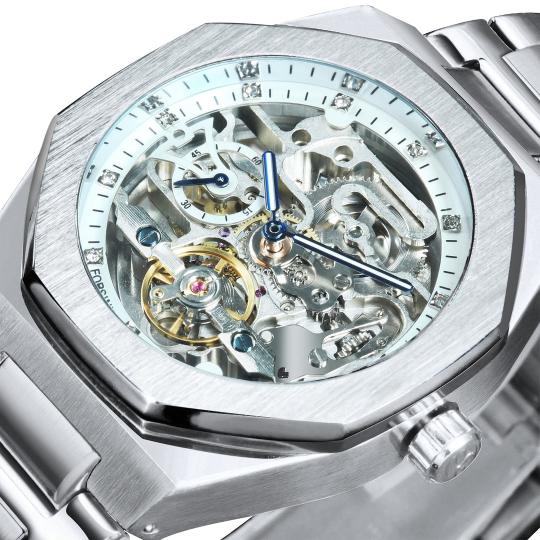 Karnz | Royale Skeleton Mechaniczny Zegarek Męski