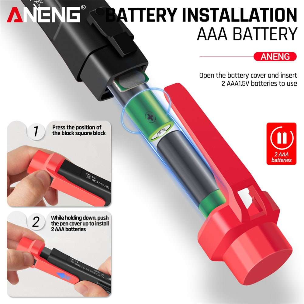 Cyfrowy tester napięcia AC DC ANENG VC1010
