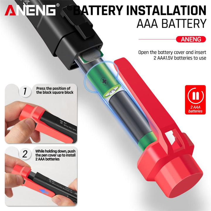Cyfrowy tester napięcia AC DC ANENG VC1010