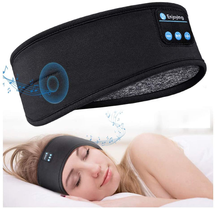 RestRhythm Bluetooth-Maska do Spania – Wygodna Maska Muzyczna do Relaksu i Snu | Karnz