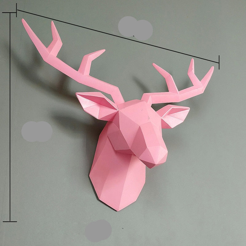Figurka jelenia 3D w nowoczesnym designie i unikalnej formie