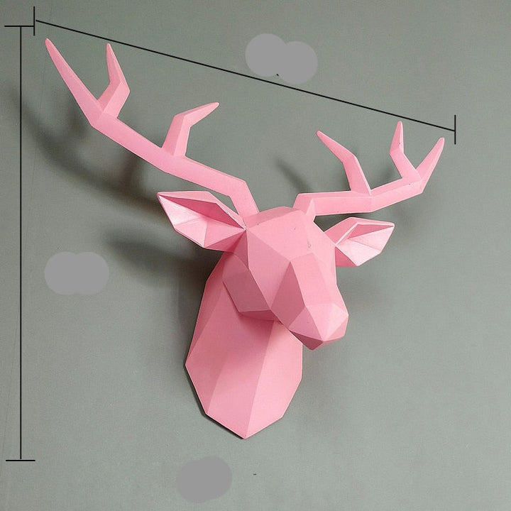 Figurka jelenia 3D w nowoczesnym designie i unikalnej formie