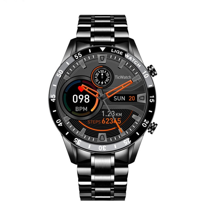 Karnz | Luksusowy SmartWatch 4G – Elegancki i połączony styl z połączeniami i łącznością