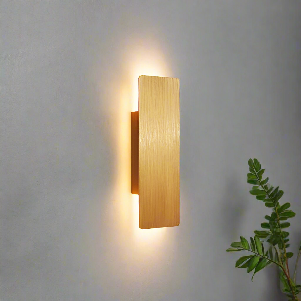 Nowoczesna Podwójna Oświetlona Lampa Ścienna