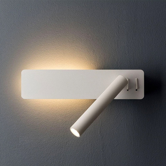 Sandsberg | Lampa LED do czytania na ścianę | Obrotowy ramie, ciepłe światło do czytania