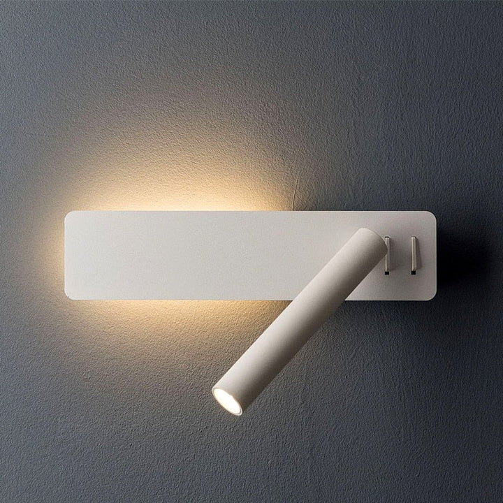 Sandsberg | Lampa LED do czytania na ścianę | Obrotowy ramie, ciepłe światło do czytania