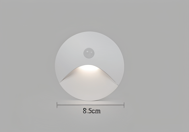 LuminiPath - Wodoszczelna lampa ścienna IP65 - Lampa wewnętrzna i zewnętrzna - Lampa LED z czujnikiem ruchu