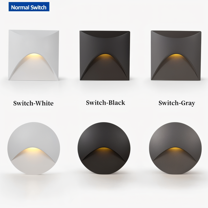 LuminiPath - Wodoodporna lampa ścienna IP65 - Lampa do wnętrz i na zewnątrz - Lampa LED z czujnikiem ruchu