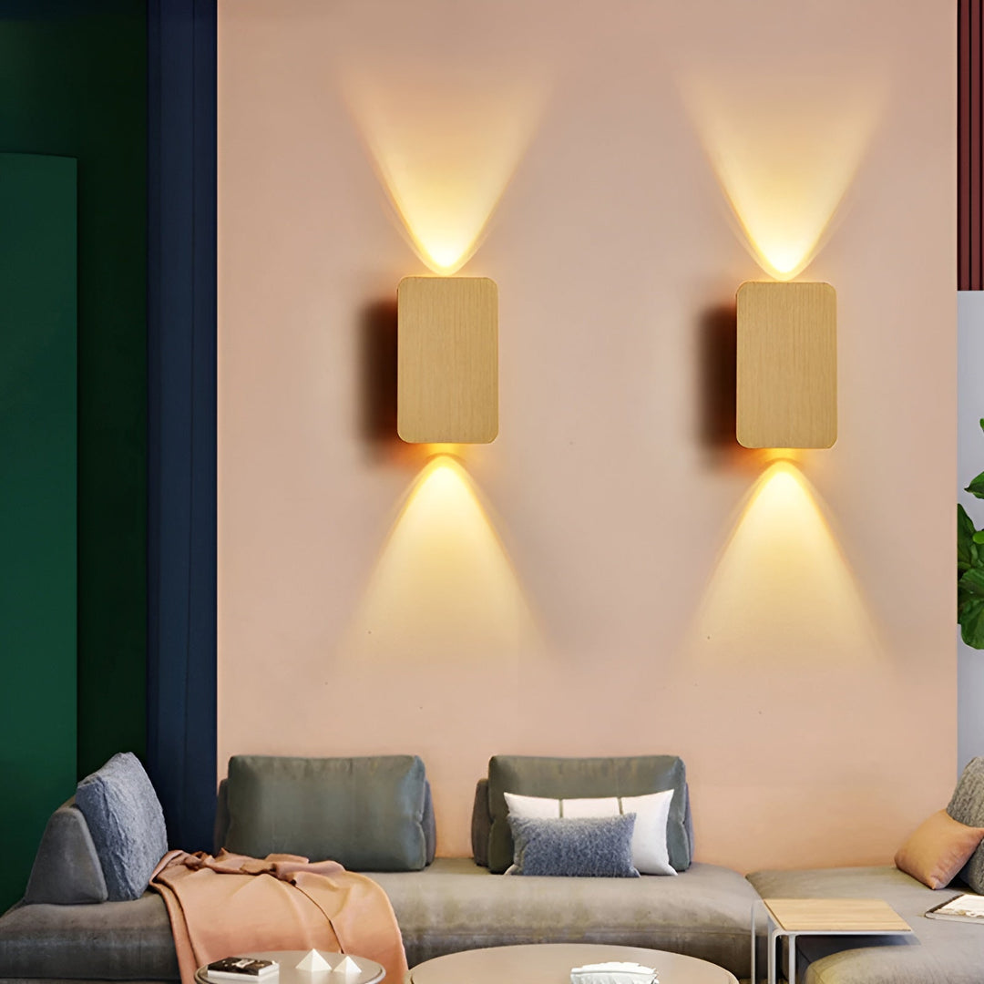 Luksusowa skandynawska lampa LED na ścianę - Eleganckie oświetlenie do każdego pomieszczenia