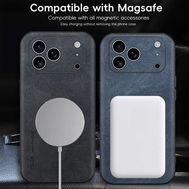 Wysokiej jakości skórzana etui MagSafe dla idealnego dopasowania