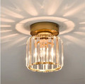 Lampa sufitowa kryształowa – Luksusowy klosz z kryształu do przedpokoju i salonu | Karnz