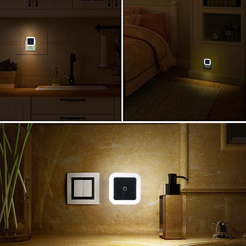 Nocne lampki dla dzieci z czujnikiem ruchu | Zestaw 2 szt. - Cloew