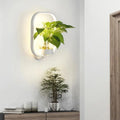 Lampa ścienna LED z wbudowaną rośliną – Designerskie lampy ścienne do wnętrz