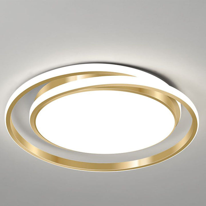 Minimalistyczna lampa sufitowa LED w kształcie okręgu | Karnz