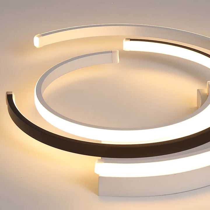 LEDFlex Lampa sufitowa – Nowoczesne okrągłe oświetlenie LED do salonu i sypialni | Karnz