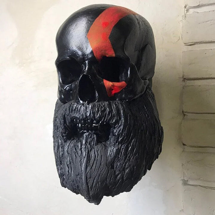 Uchwyt na kask czaszki motocykla