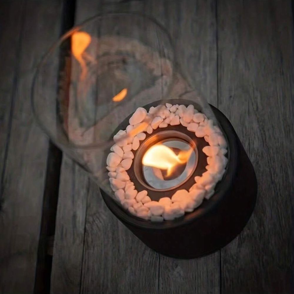 Elegancka lampa naftowa z wiecznym płomieniem – Klasyczny design z nowoczesną funkcjonalnością