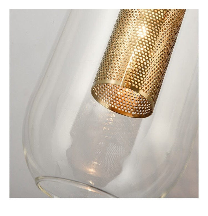 Neith Szklana Lampa Ścienna | Karnz