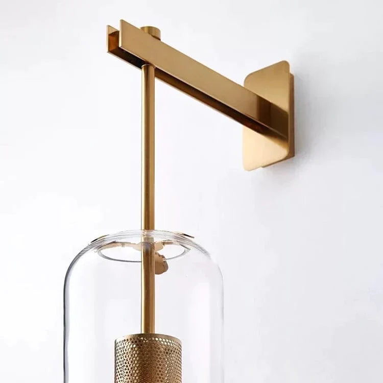 Neith Szklana Lampa Ścienna | Karnz
