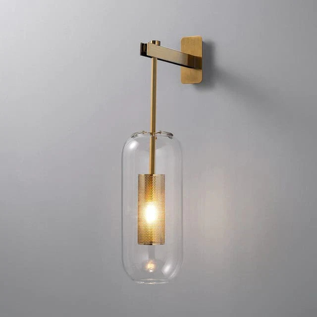 Lampa ścienna Neith Glas | Karnz