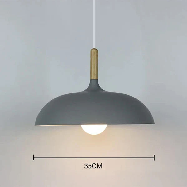 NordicOak – Lampa sufitowa z nordyckiego dębu