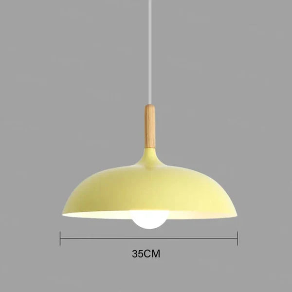 NordicOak – Lampa sufitowa z nordyckiego dębu