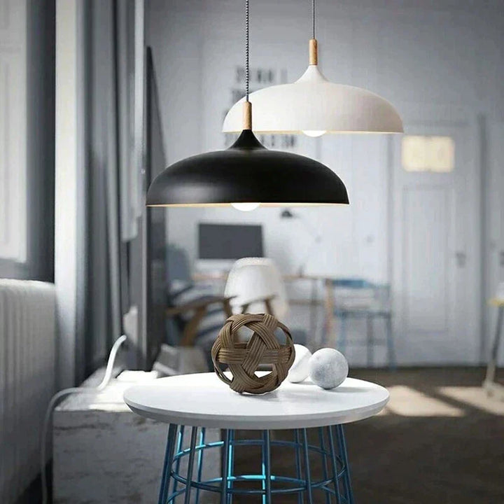 NordicOak – Lampa sufitowa z nordyckiego dębu