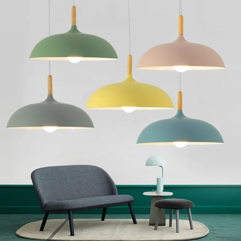 NordicOak – Lampa sufitowa z nordyckiego dębu