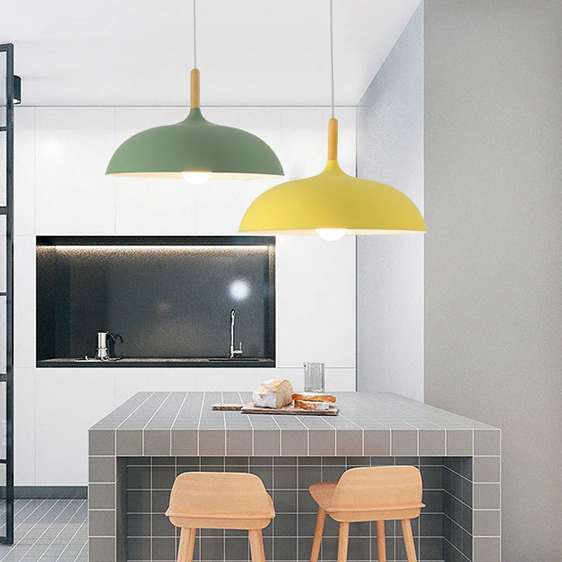 NordicOak – Lampa sufitowa z nordyckiego dębu