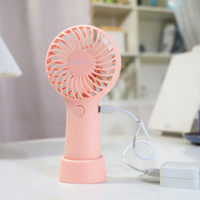 Damski przenośny mini-wentylator ręczny z ergonomicznym designem Karnz