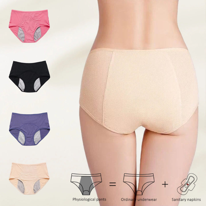 Majtki Plus Size Niezawodne w Czasie Użytkowania z Wysokim Stanem – Wielokrotnego Użytku Damska Bielizna