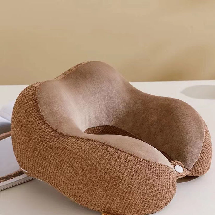 Ergonomiczna poduszka pod szyję dla kobiet z relaksującą funkcją masażu Karnz