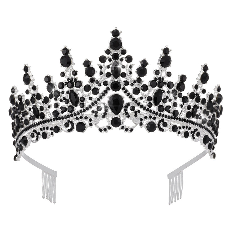 Tiara Strass dla kobiet z błyszczącymi kamieniami Karnz