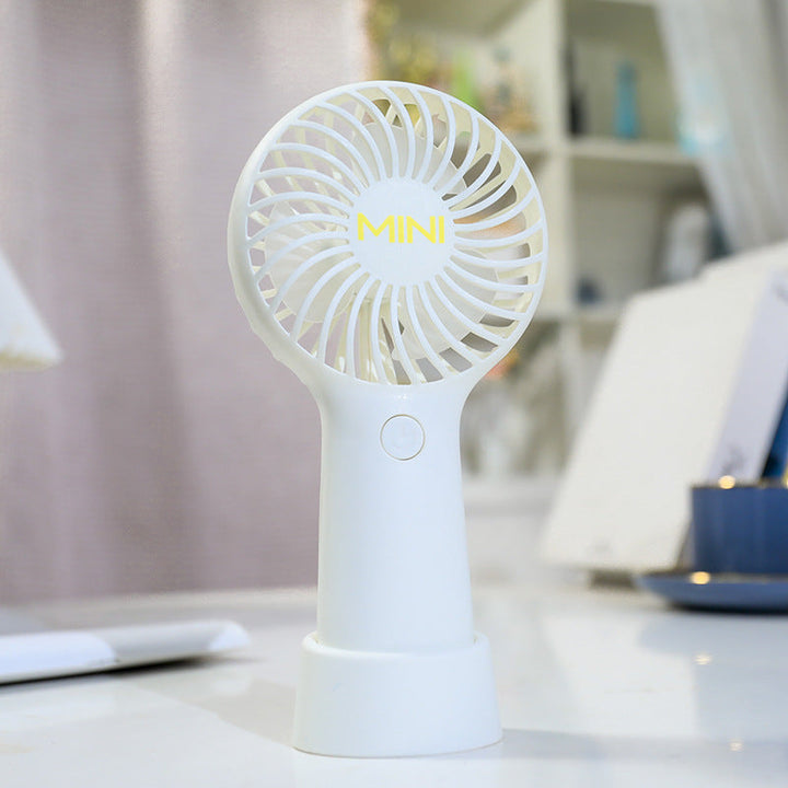 Damski przenośny mini-wentylator ręczny z ergonomicznym designem Karnz