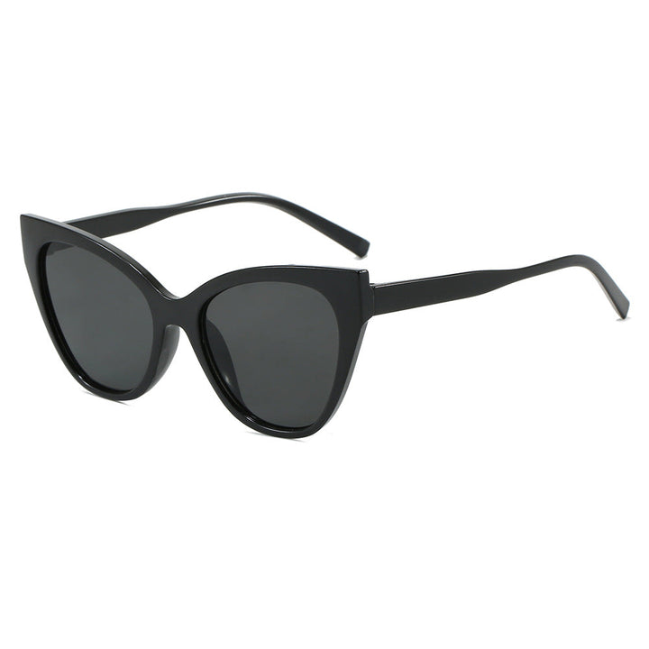 Damskie okulary przeciwsłoneczne Cat-Eye z ochroną UV i nowoczesną ramą Karnz