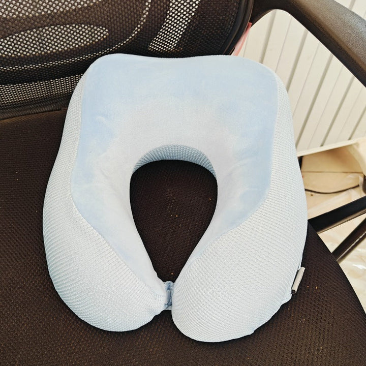 Ergonomiczna poduszka pod szyję dla kobiet z relaksującą funkcją masażu Karnz