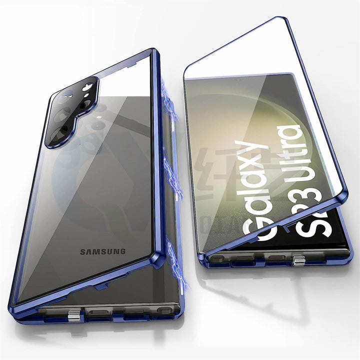 Sandsberg | Magnetyczna szklana obudowa Samsung | Szkło hartowane z dwóch stron