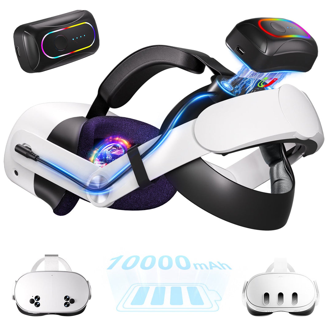Gogle VR z wysokowydajną baterią Karnz