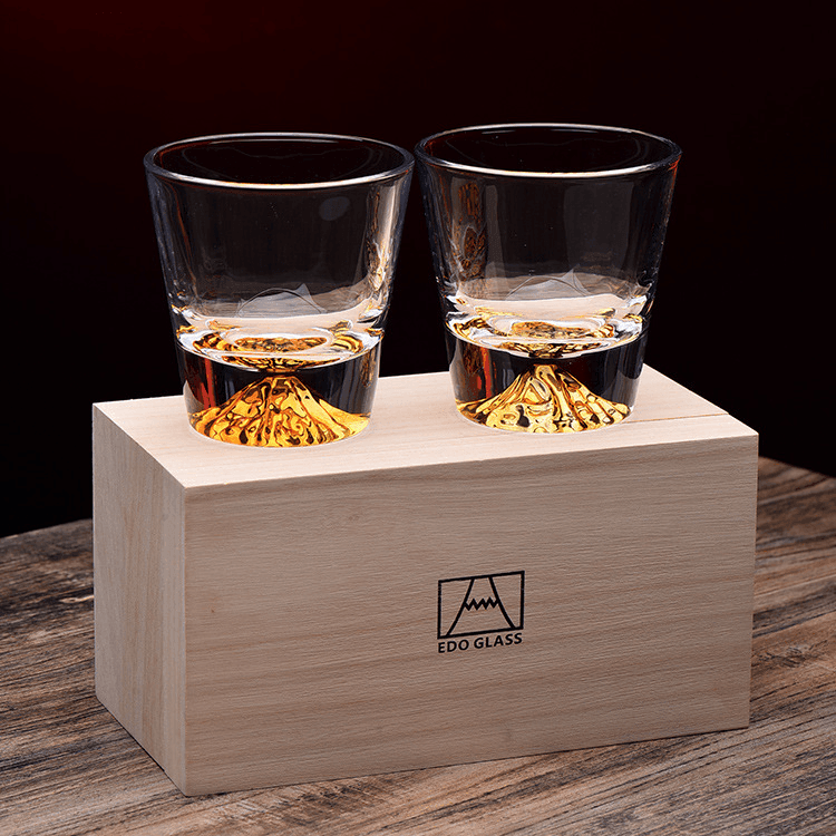 Zestaw szklanek Whisky Mount Fuji z Japonii | Karnz