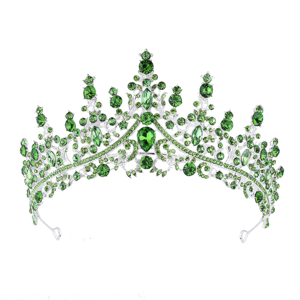 Tiara Strass dla kobiet z błyszczącymi kamieniami Karnz