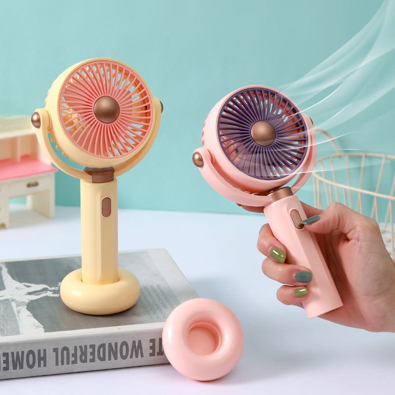 Damski przenośny wentylator ręczny z ergonomicznym designem Karnz