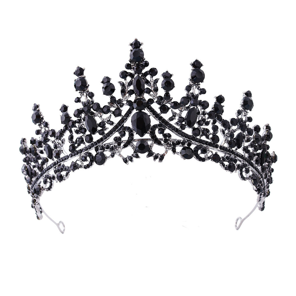 Tiara Strass dla kobiet z błyszczącymi kamieniami Karnz