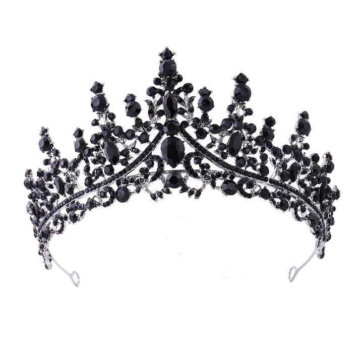 Tiara Strass dla kobiet z błyszczącymi kamieniami Karnz
